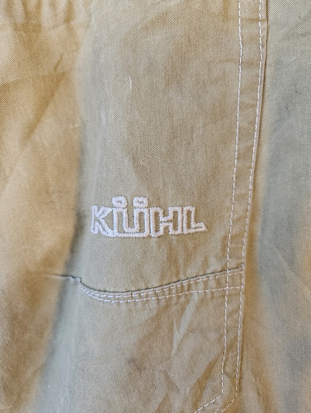 Kuhl Men's Revolvrs Pant Lightweight Light Khaki Size 34x30 Outdoor Workwear - Picture 6 of 15
